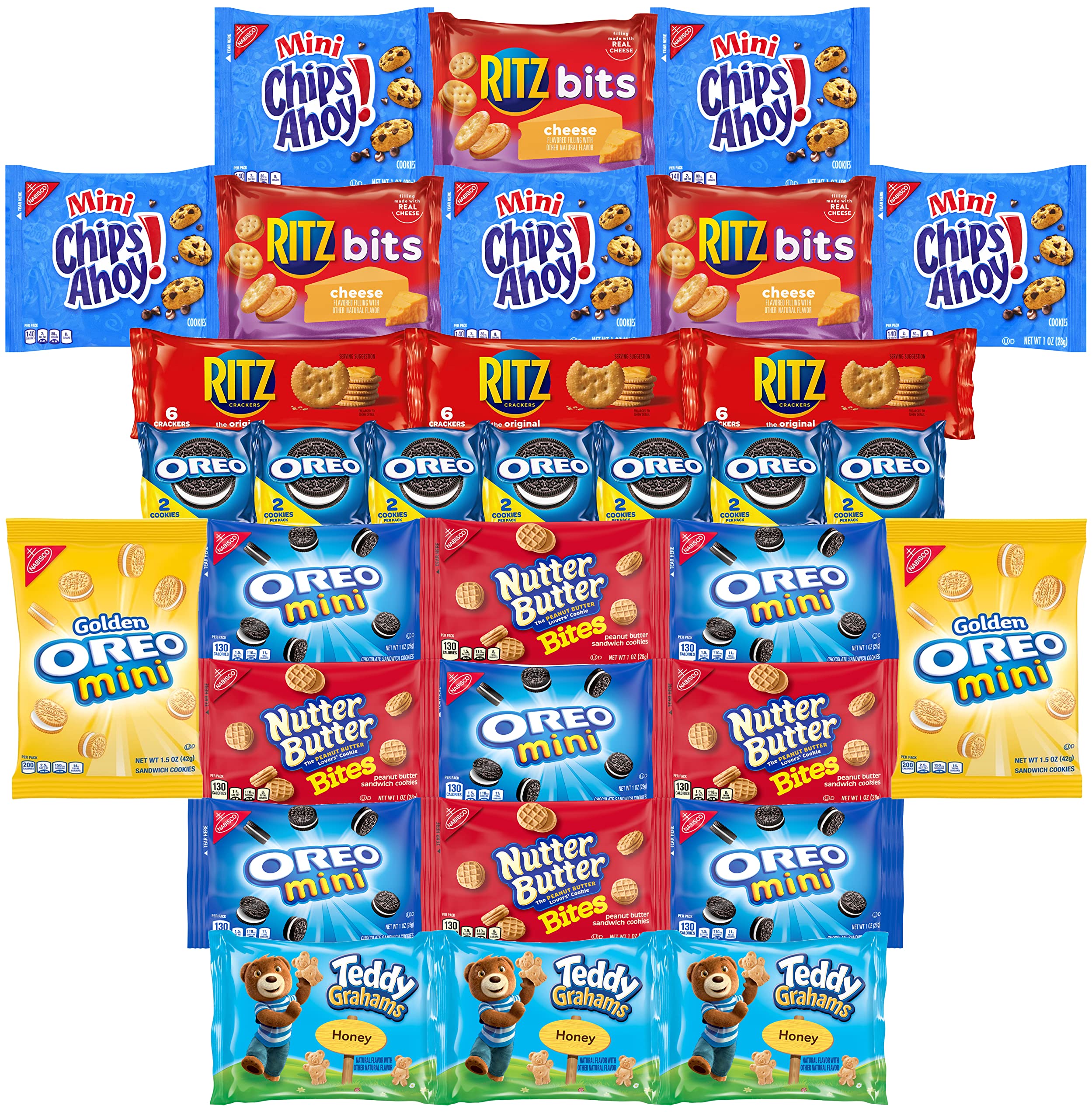 Buy OREO Cookies Variety Pack 32 Individual Snacks Packs Oreo Mini