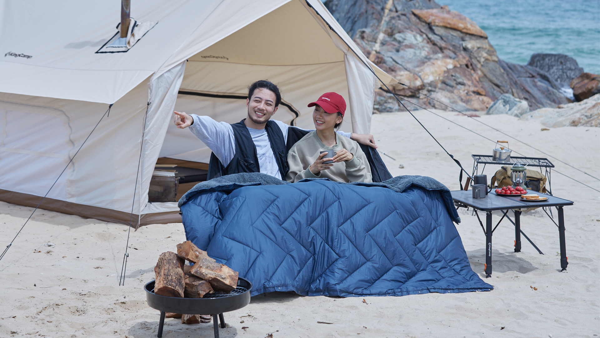 KingCamp ブランケット キャンプ フリース マルチブランケット 寝袋変形 Amazon.co.jp: KingCamp ブランケット キャンプ フリース マルチ