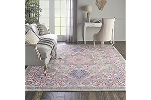 Nourison Passion Bohemian 8x10 Pink Area Rug