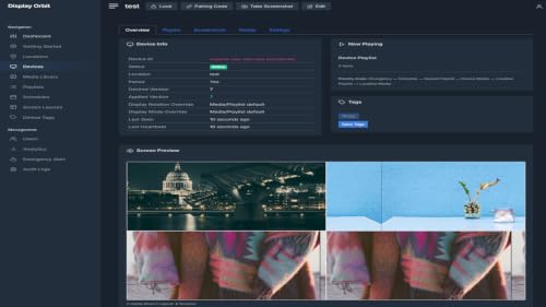 DISPLAY ORBIT - Digital Signage – vue 2