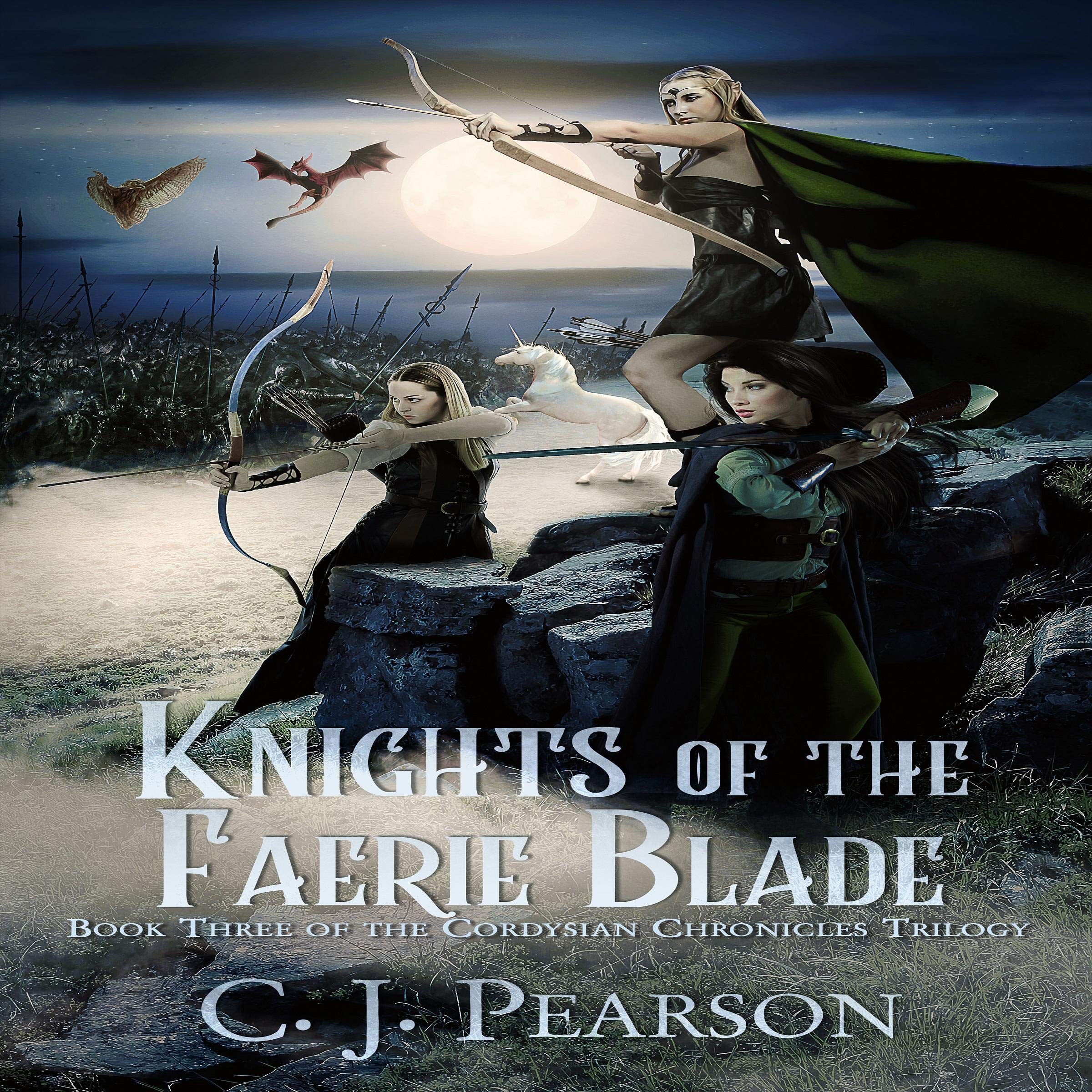 Cover art for Knights of the Faerie Blade