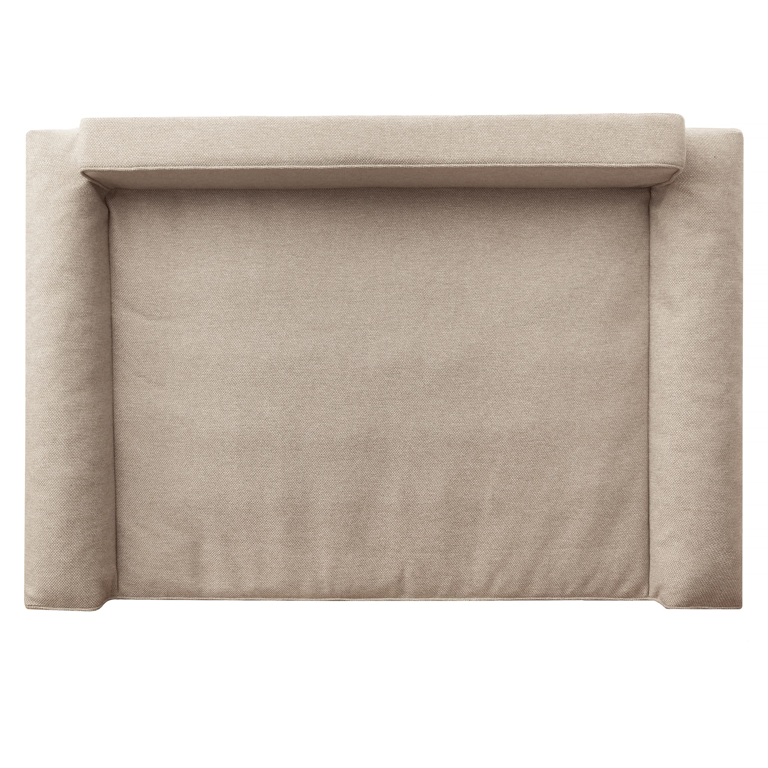 PillowPrim Hondenbed, meubels voor dieren, kattenbed, afneembare overtrek, hondenmand, hondenbed, slaapplaatsen, hondenbank, as, XXL: 117 x 79 cm