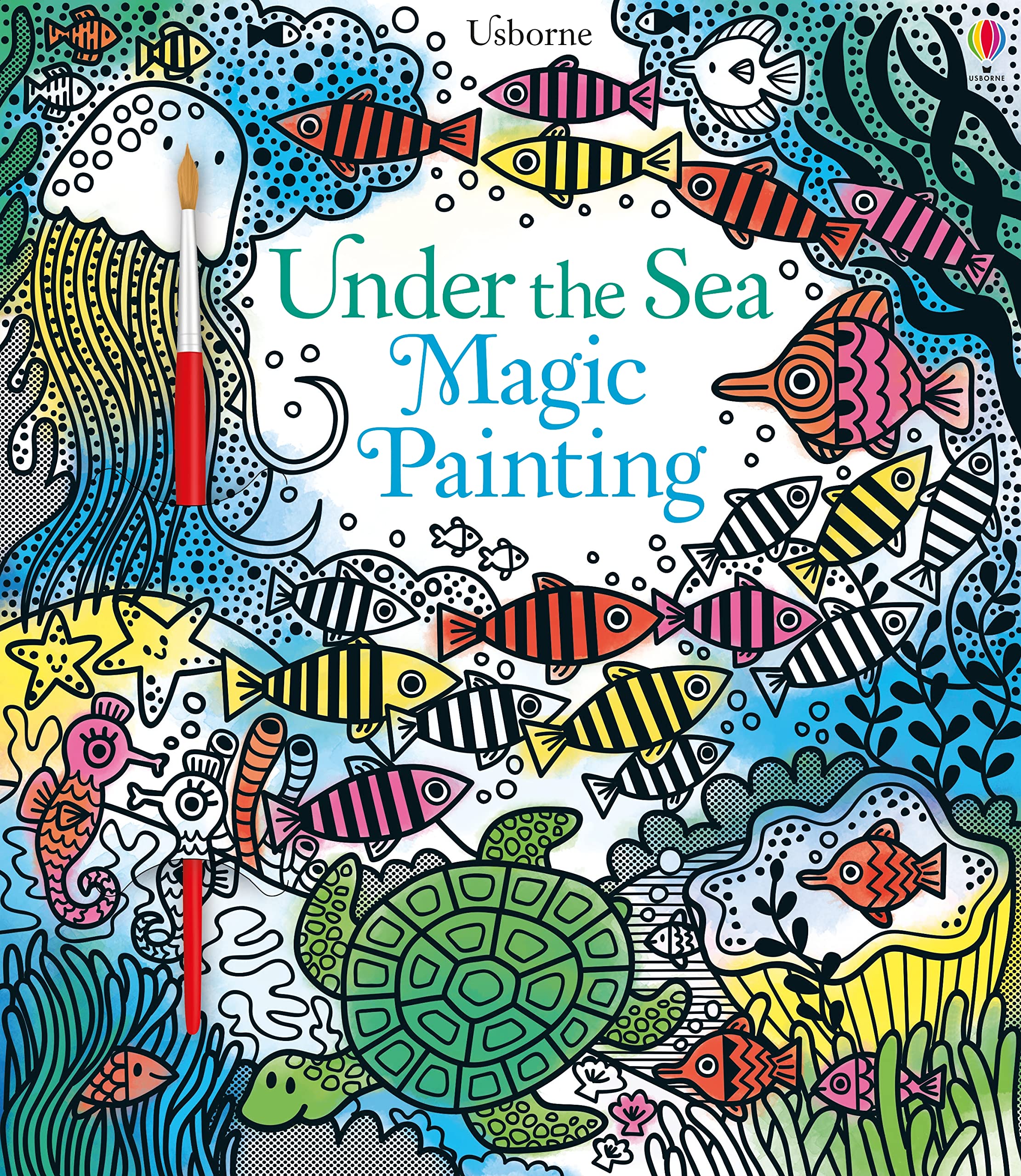 Under the Sea Magic Painting by Fiona Watt PAPERBACK 9781474921688