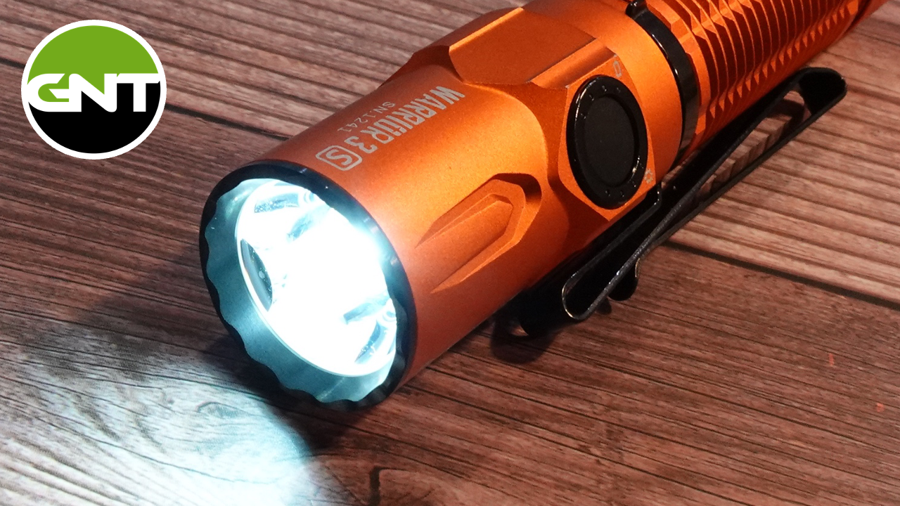 Watch Olight Warrior 3S Table Top Review on Amazon Live