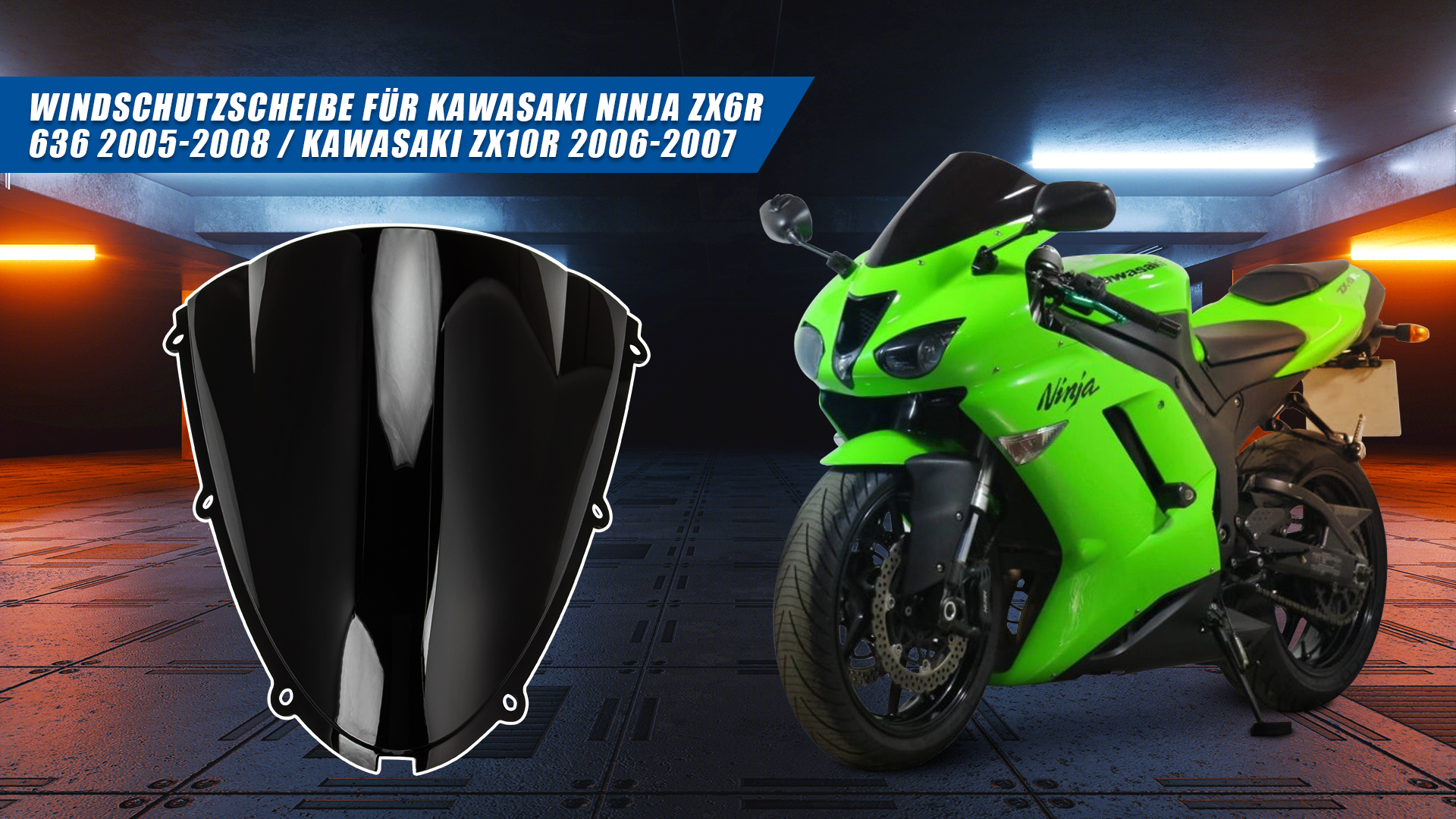 2024 Zx6r Windscreen Puig Kawasaki ZX10R Ninja Double Bubble