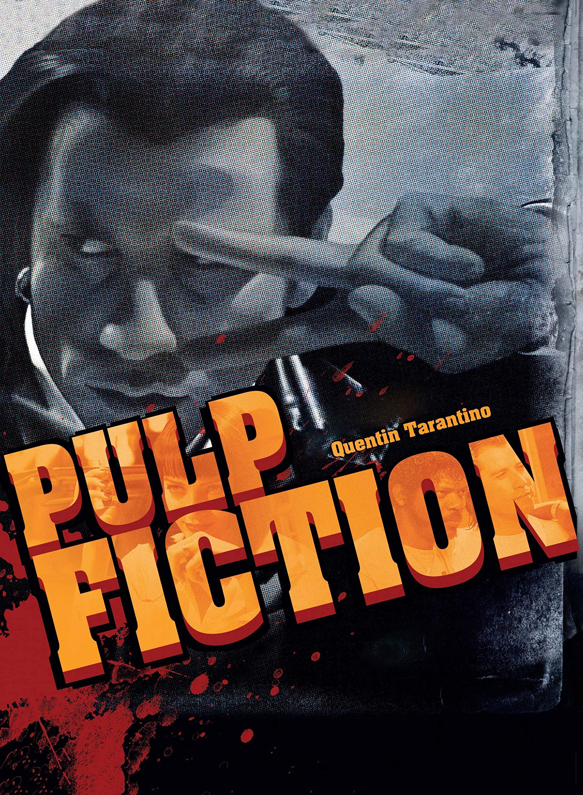 Tallenge - Movie Collection - Pulp Fiction - John Travolta Vincent Vega - Small Poster(Paper,12 x 17 inches, MultiColour)
