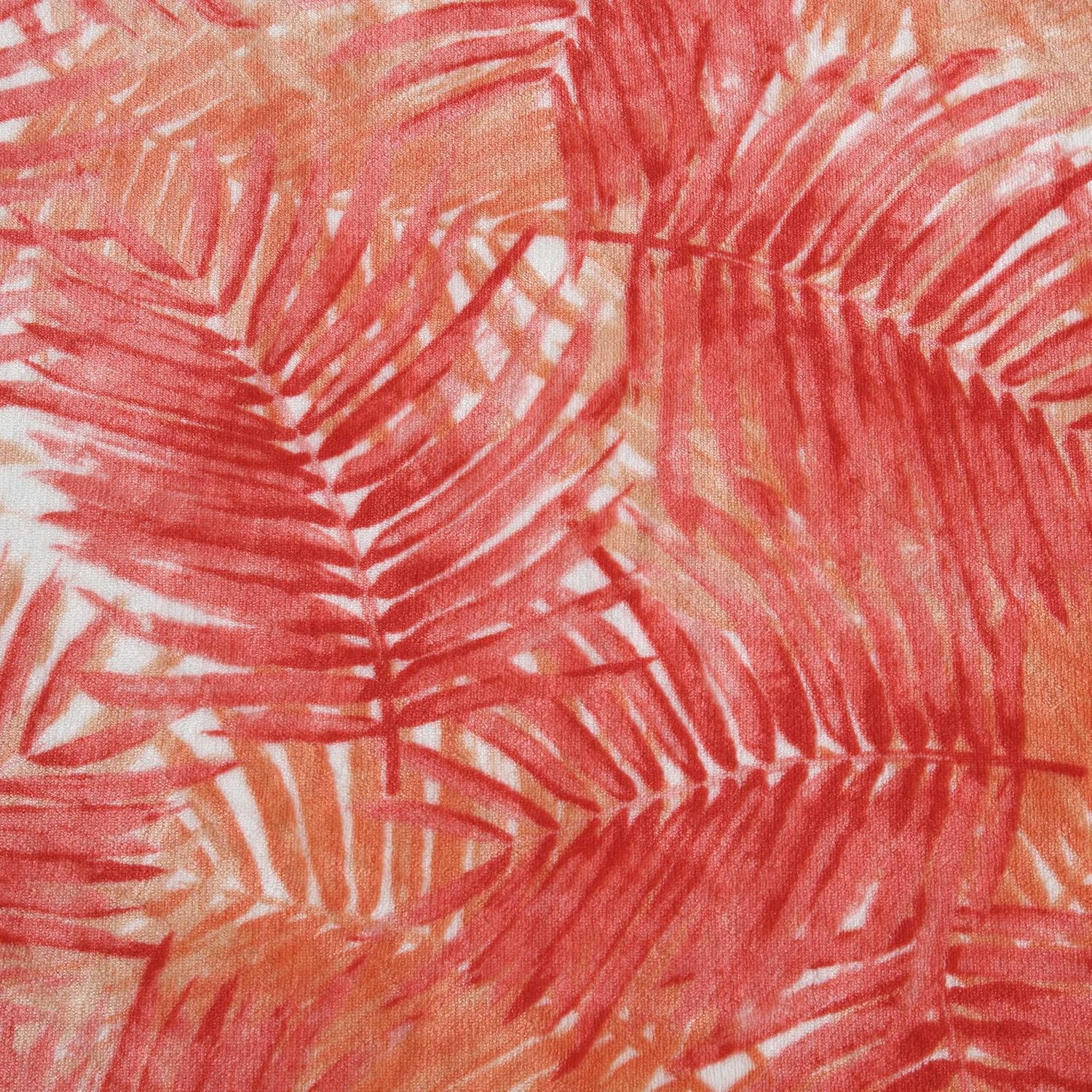 Tommy Bahama - Throw Blanket, Ultra Soft Coco Flannel Bedding, Island-Inspired Bedding Set, Oeko-Tex Certified (Hot Tropics Orange, 50" x 70")