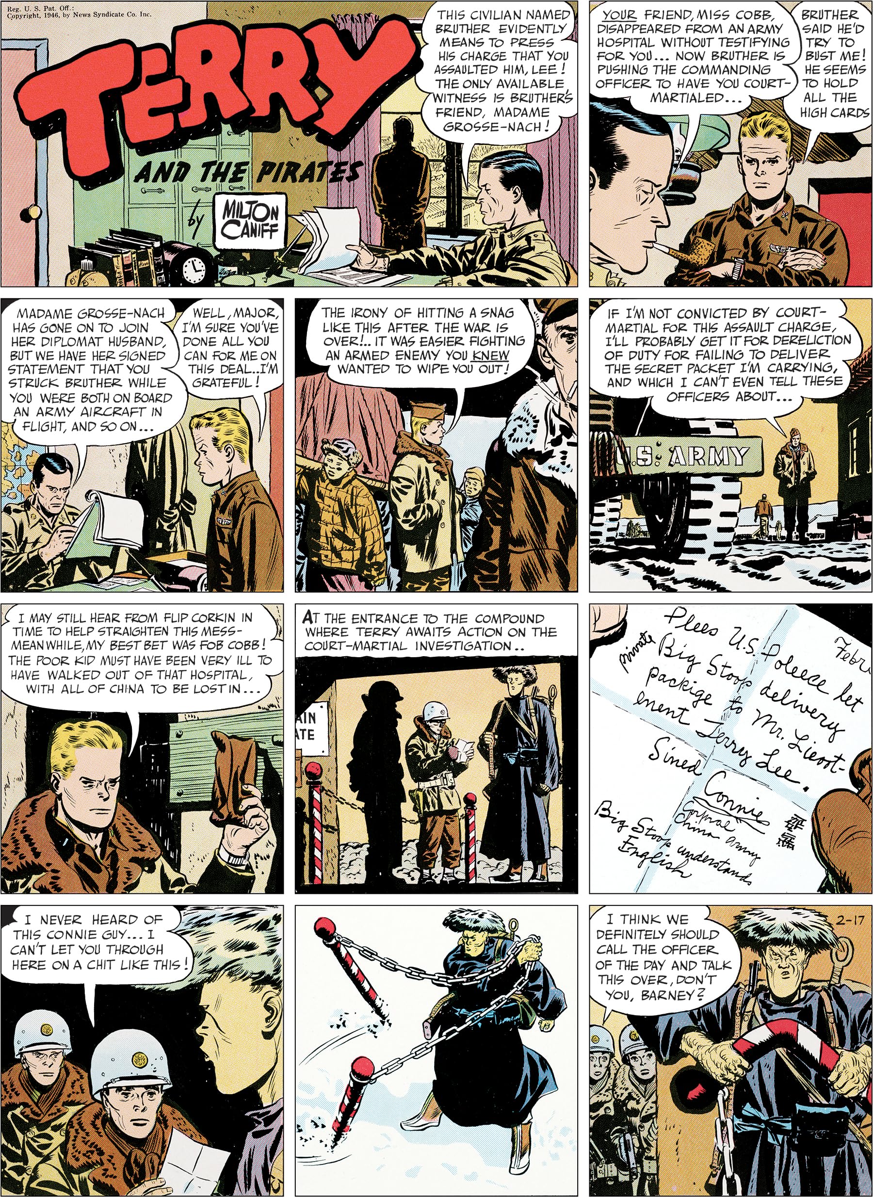 Terry and the Pirates: The Master Collection Vol. 12: 1946 - Ring Out the Old