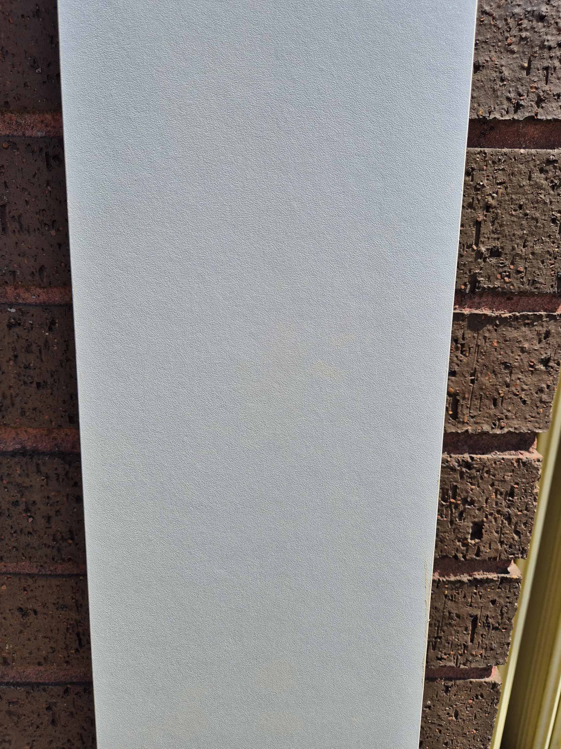 Grey Textured MELAMINE FACED CHIPBOARD 15mm 1200 x 152mm