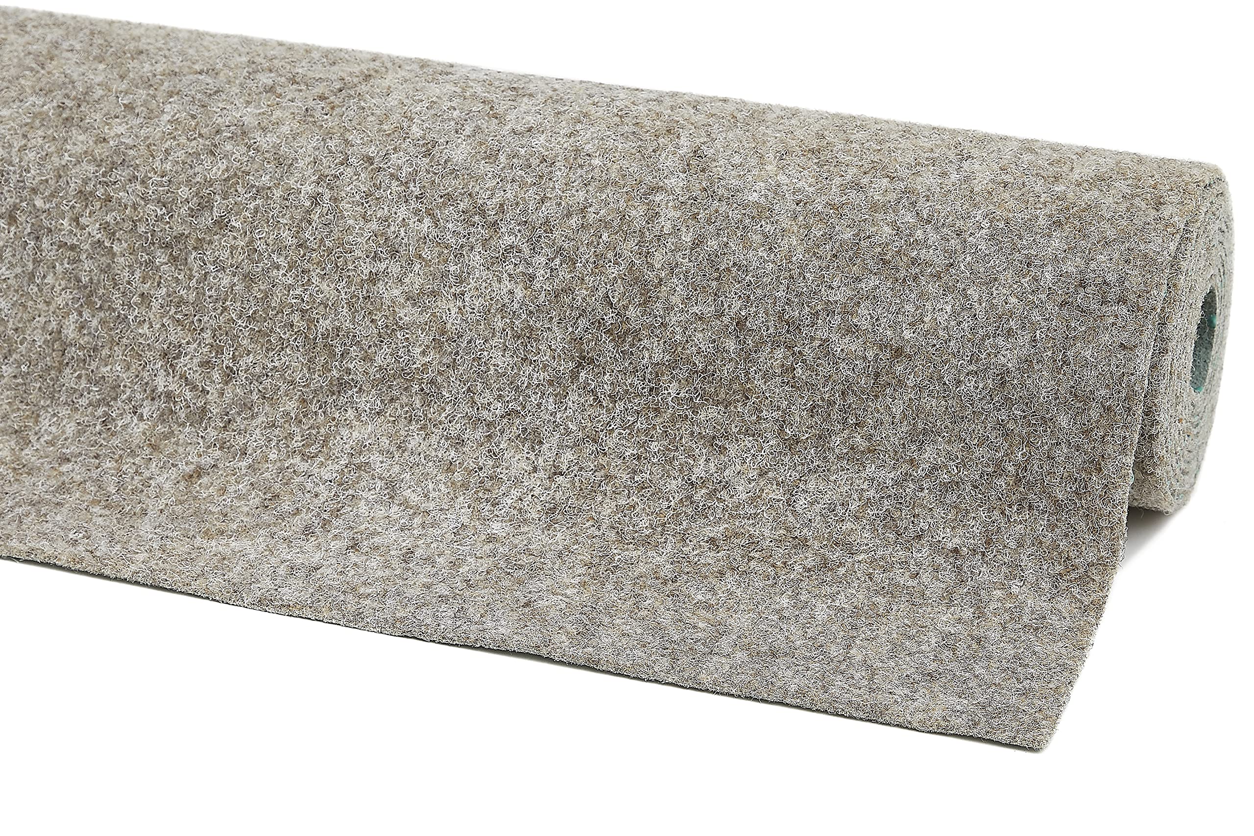 andiamo Kunstrasenteppich Deco mit Noppen - Kunstrasen Outdoor zur Verwendung als Balkon Teppich oder Rasenteppich Outdoor - wetterfest und zuschneidbar 100 x 200 cm Beige