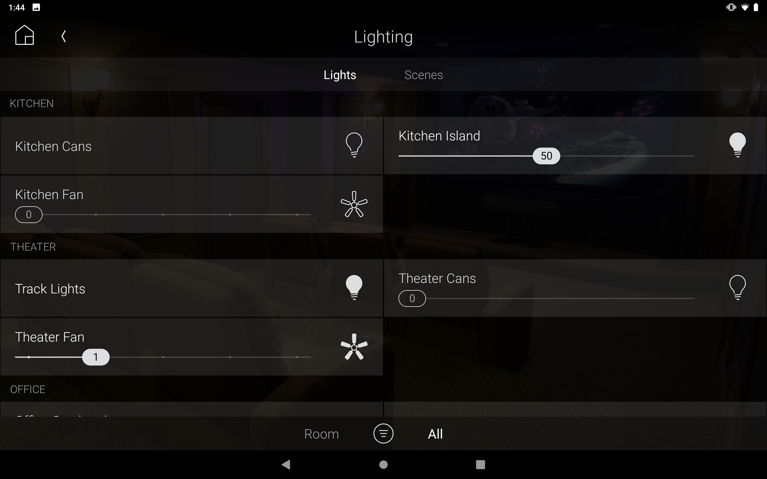 Control4 for OS 3 App on Amazon Appstore