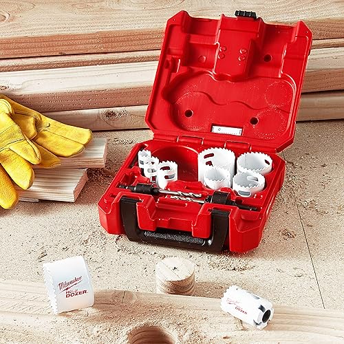 Miniatura 6 de Milwaukee 49-22-402513 unidades Juego de propósito general agujero Dozer agujero sierra Kit