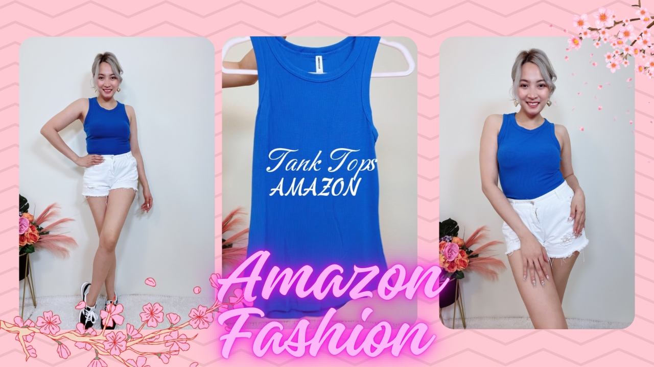 Tank up for summer! Stay cool and stylish with this sleeveless racerback tank top from HWOKEFEIYU! 