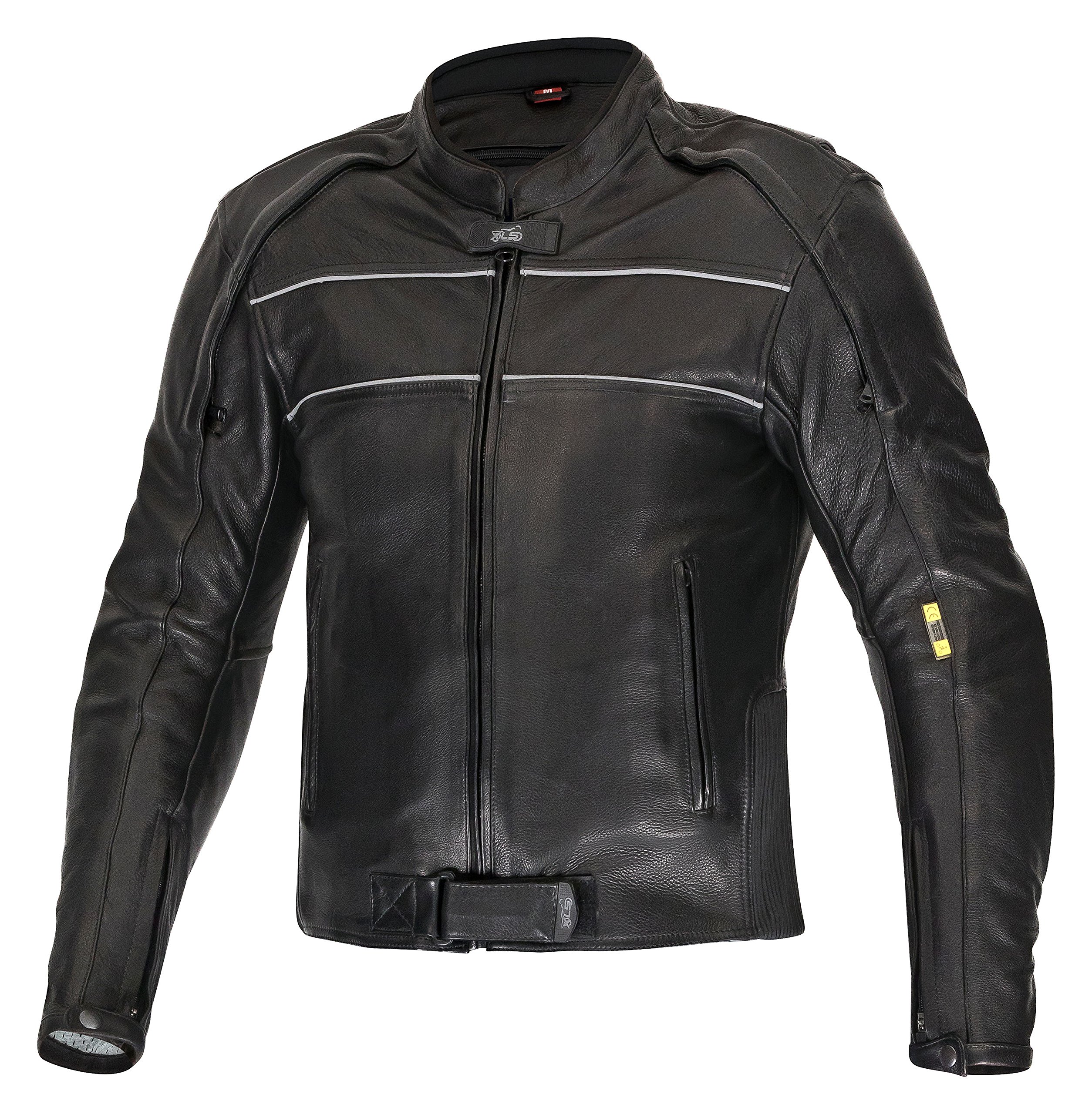 Infinity Leather Giacca Motociclista - Foto 10