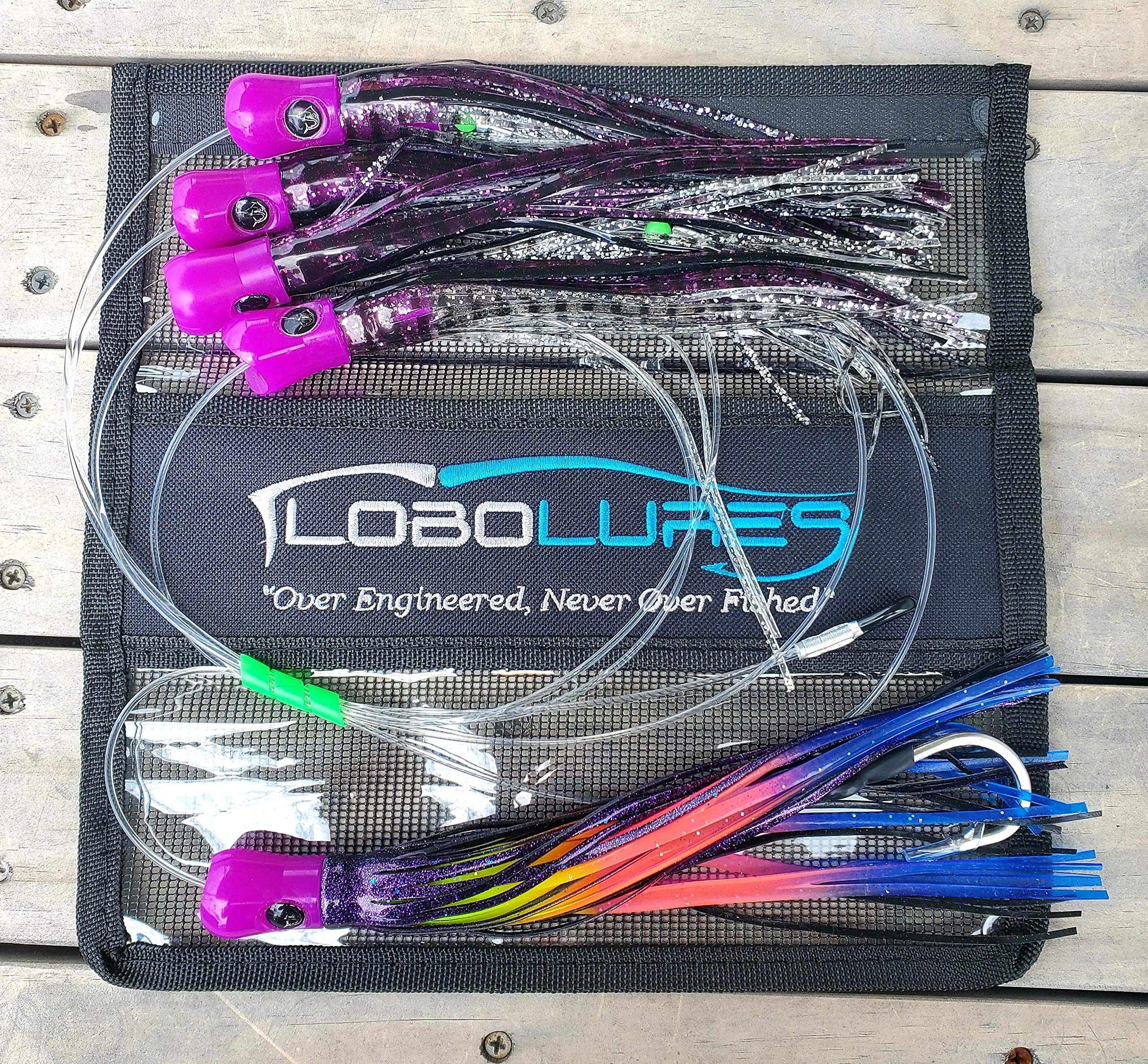 UV Big Game Fishing Tackle 207 Rainbow Skipjack Hybrid UV Daisy Chain ...