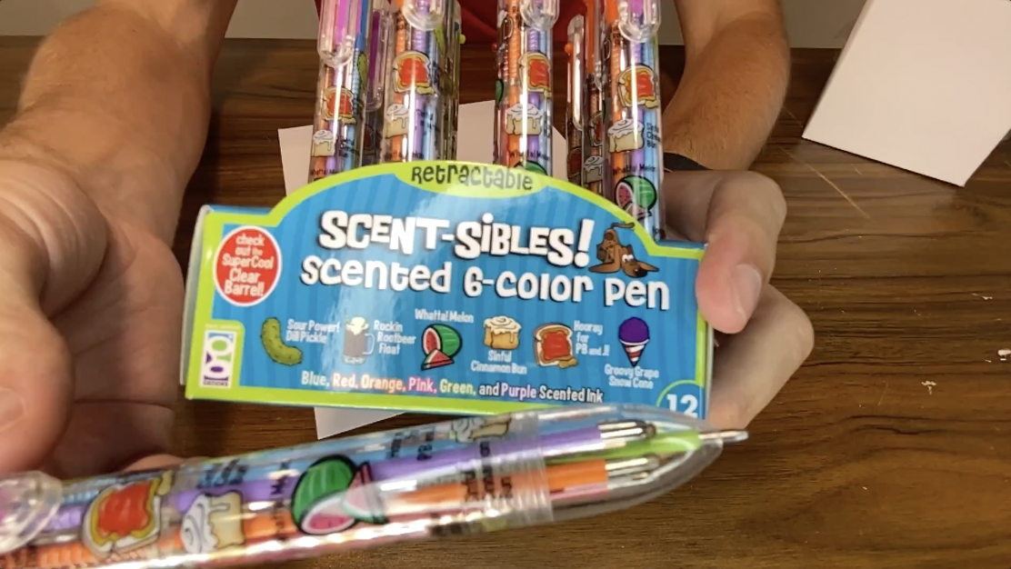 BEST Scented Pens? | 6-Color Multicolor Scented Ink Pen Set