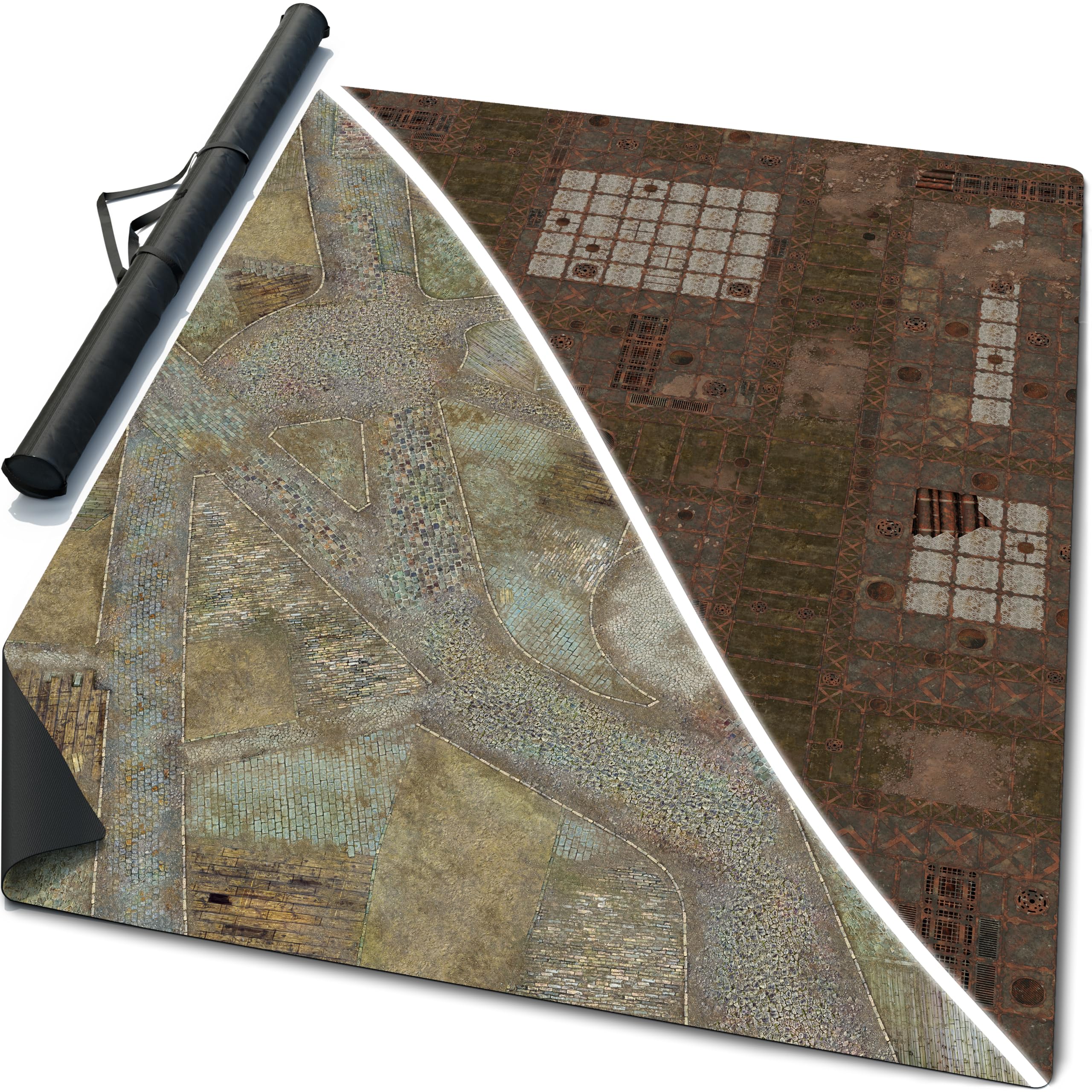 Amazon.co.jp: Warzone Studio 152.4 x 111.8 cm 両面ラバーバトル