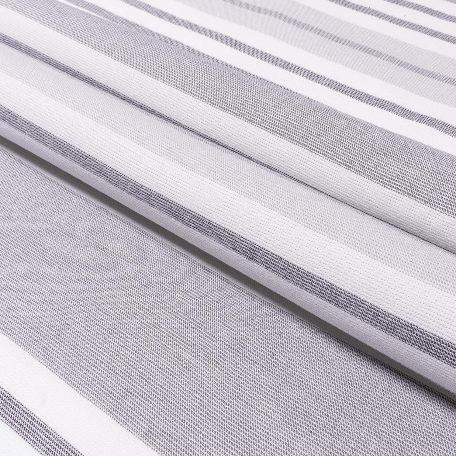 Superior Oversized Cotton Beach Towel for Adults and Kids, Quick Drying Towels for Pool, Spa, Resort, Hotel, Camping, Travel, Super Absorbent, Striped with Tassels, Racer Stripe Collection, Grey