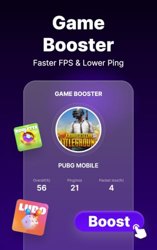 Super Game Booster - ADV FPS Boost, Phone Boost Mobile & Junk Cleaner for Tablet – vue 4