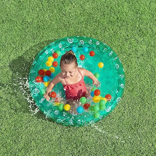 Miniatura 2 de Bestway Splash & Play - Piscina inflable de bolas - 36 x 8 pulgadas, piscina de agua para niños, 50 bolas coloridas, versátil uso en exteriores e