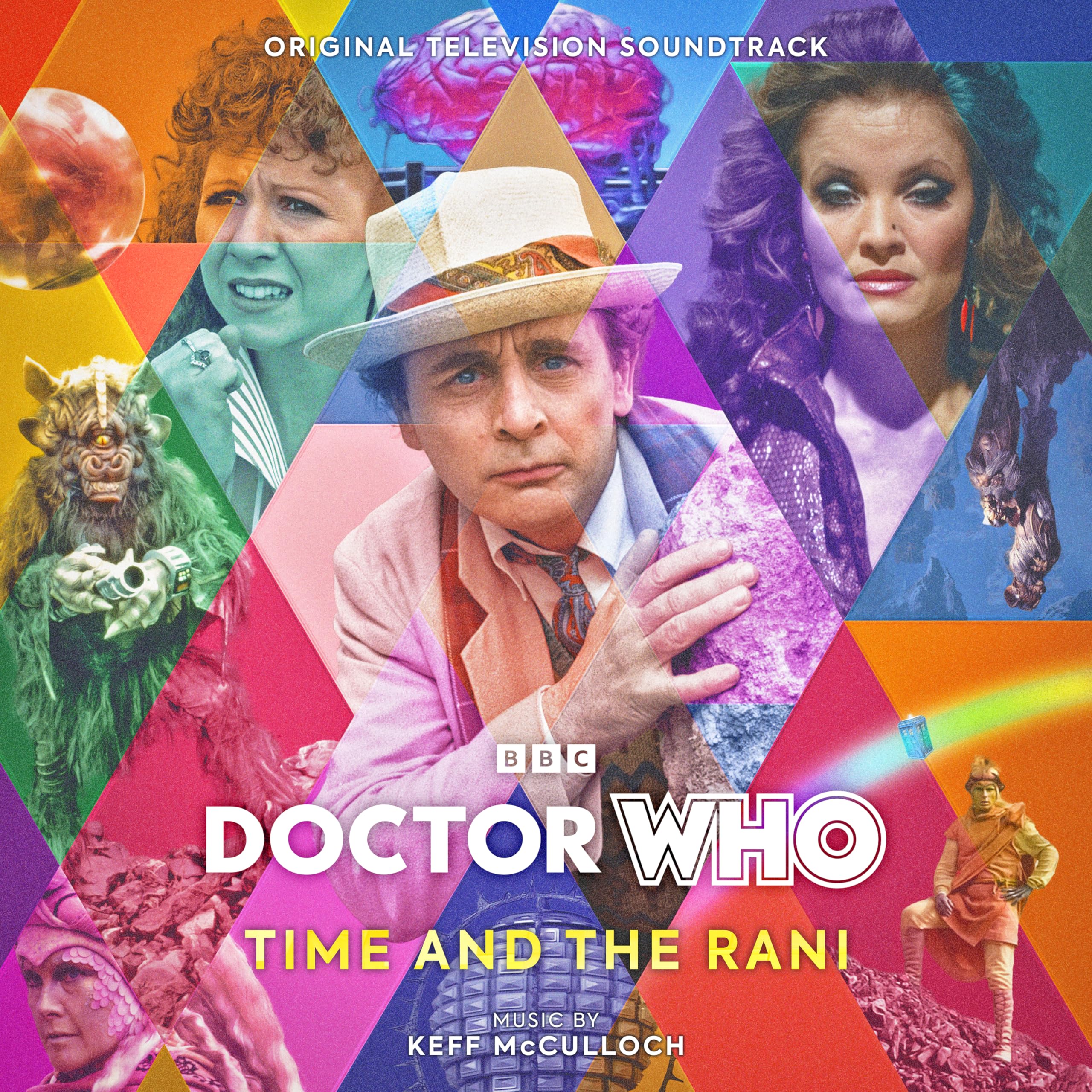 Doctor Who: Time and The Rani sleeve)