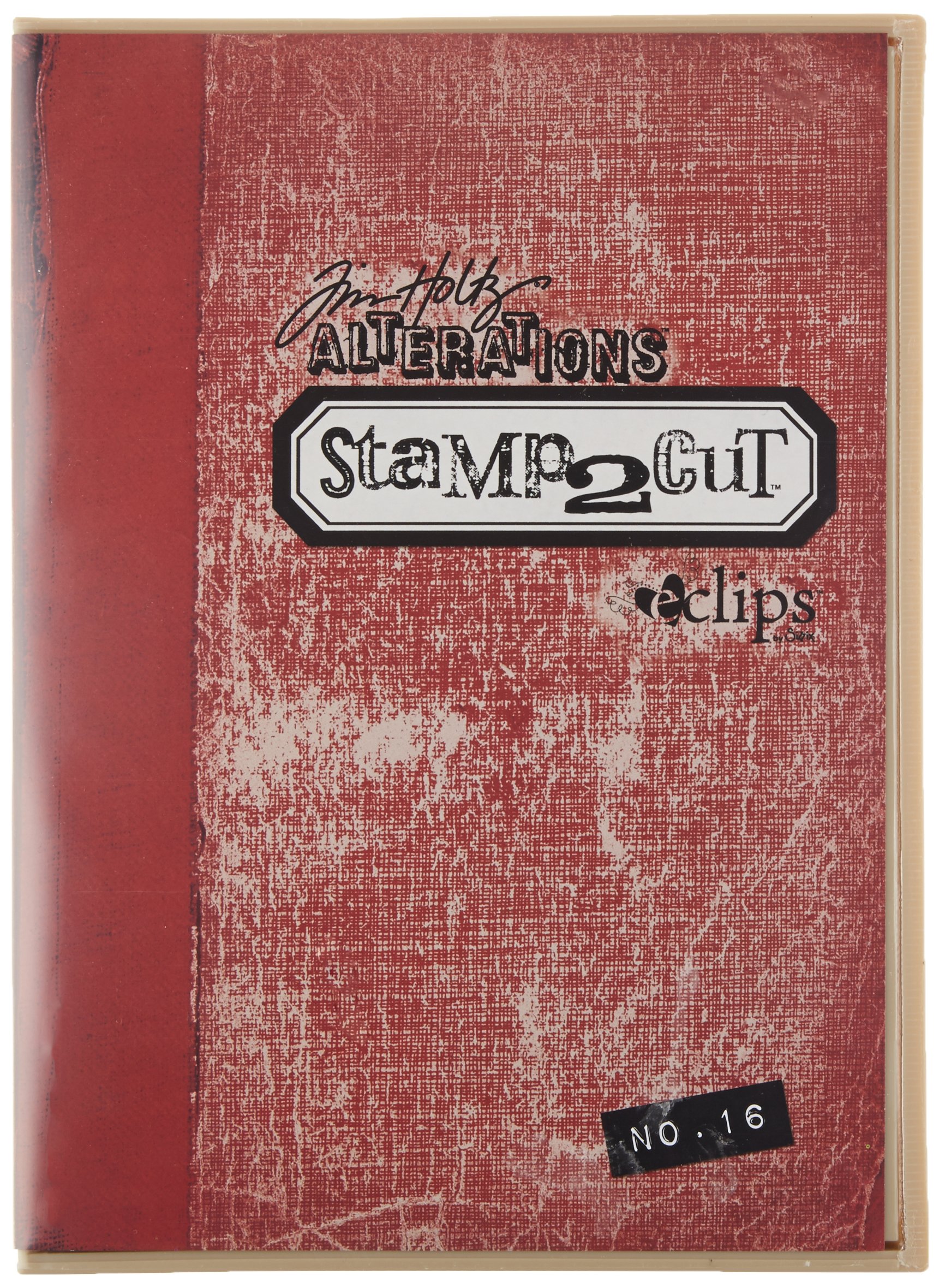 Sizzix eclips Cartridge - Tim Holtz Alterations Stamp2Cut No. 16