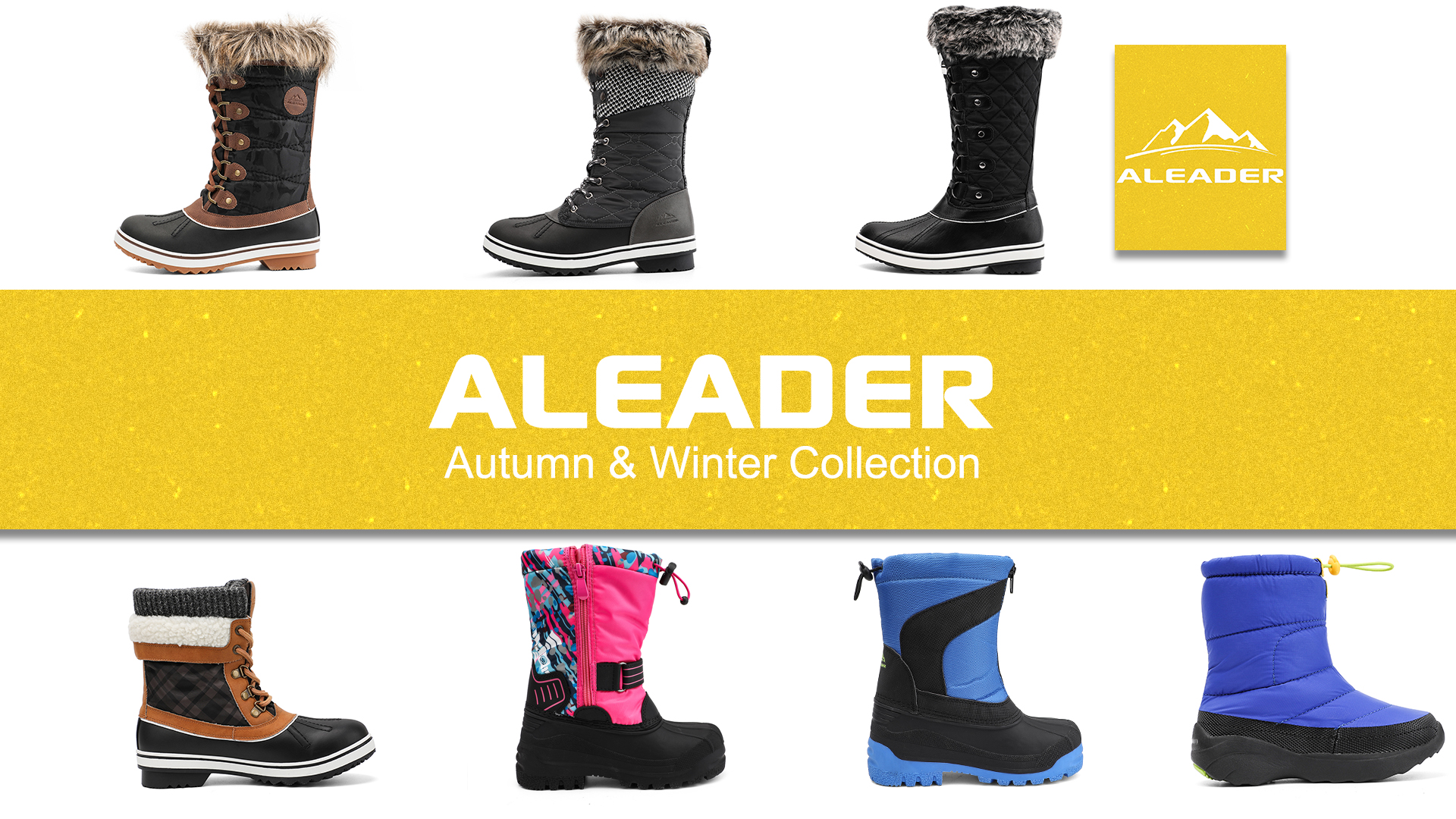ALEADER-Womens-Fashion-Waterproof-Winter-Snow-Boots