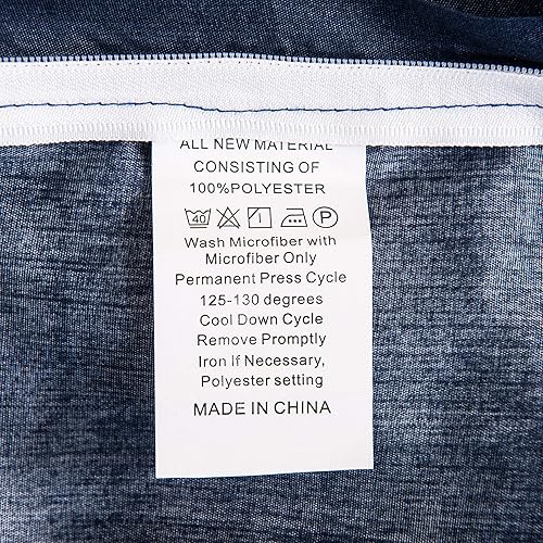 Miniatura 8 de GETIANN - Juego de funda de edredón suave de microfibra hipoalergénica ligera con 2 fundas de almohada de calidad hotelera