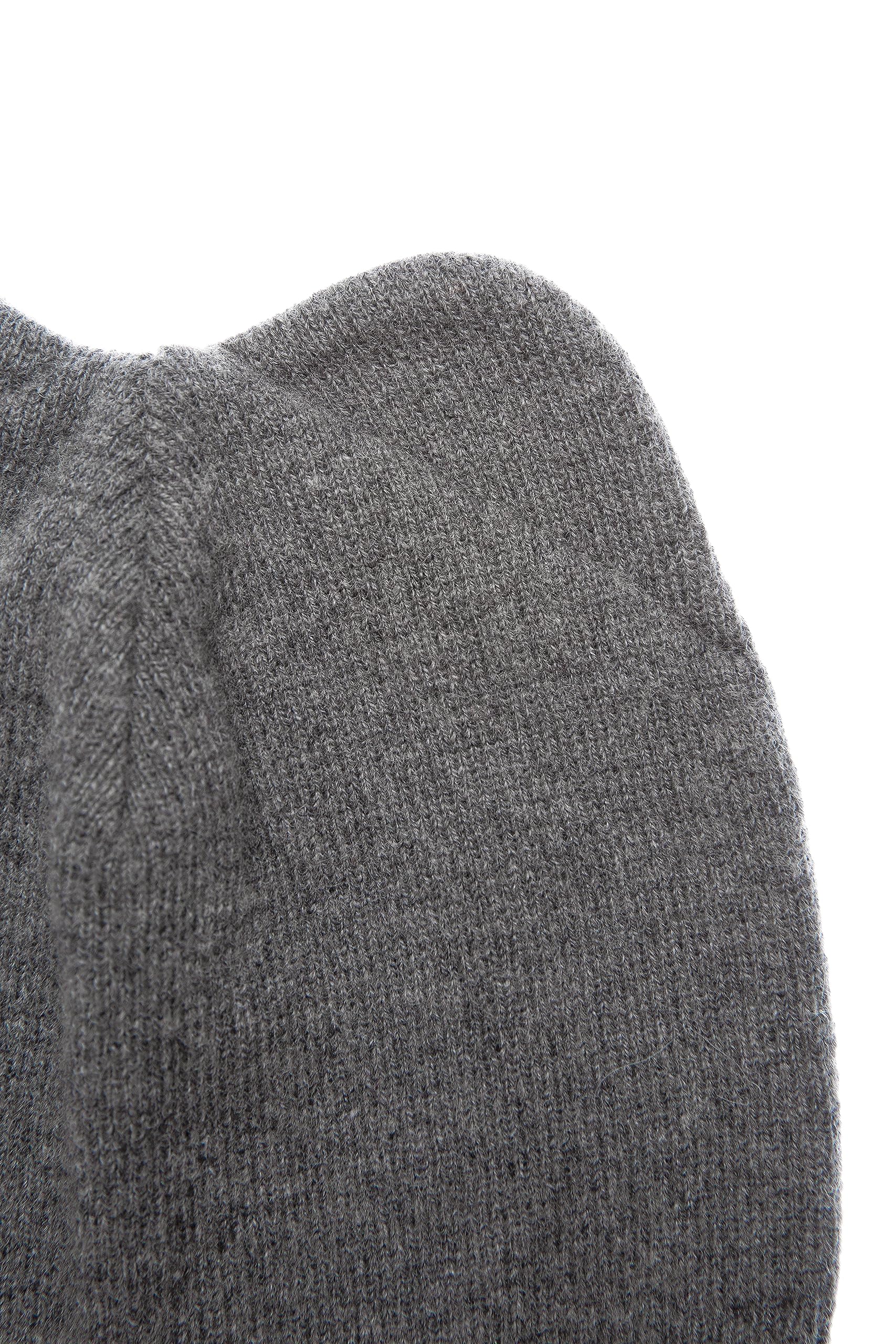 Gorro infantil de punto de una sola capa de lana de merino y cachemira para niños pequeños, gorro supersuave y cálido para niños y niñas de 3 a 8 años, gorro de invierno para niños en color