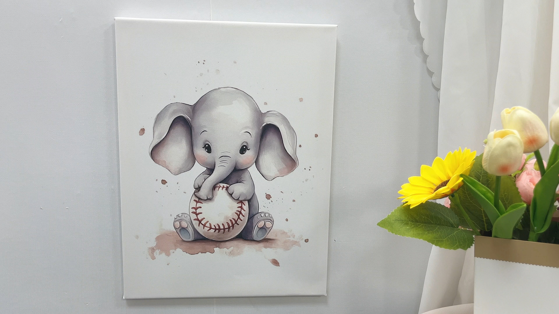 Amazon.com: ZQQART Monkey Painting Canvas Art Print for Jungle