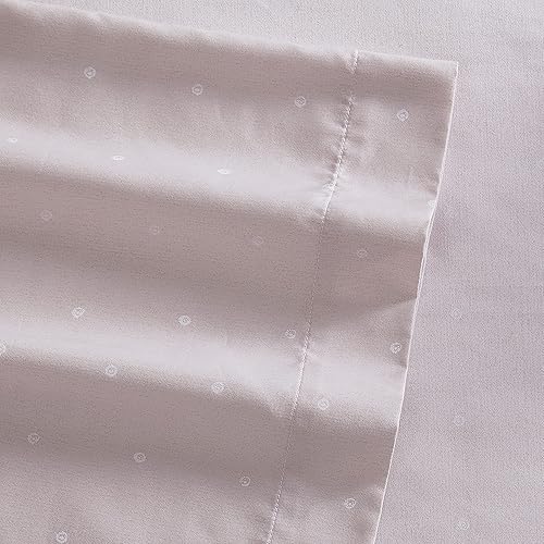 Miniatura 3 de Vera Wang - Juego de sábanas tamaño Queen, ropa de cama de algodón satinado de lujo, 800 hilos, decoración suave y lisa para el hogar (ojal rosa,