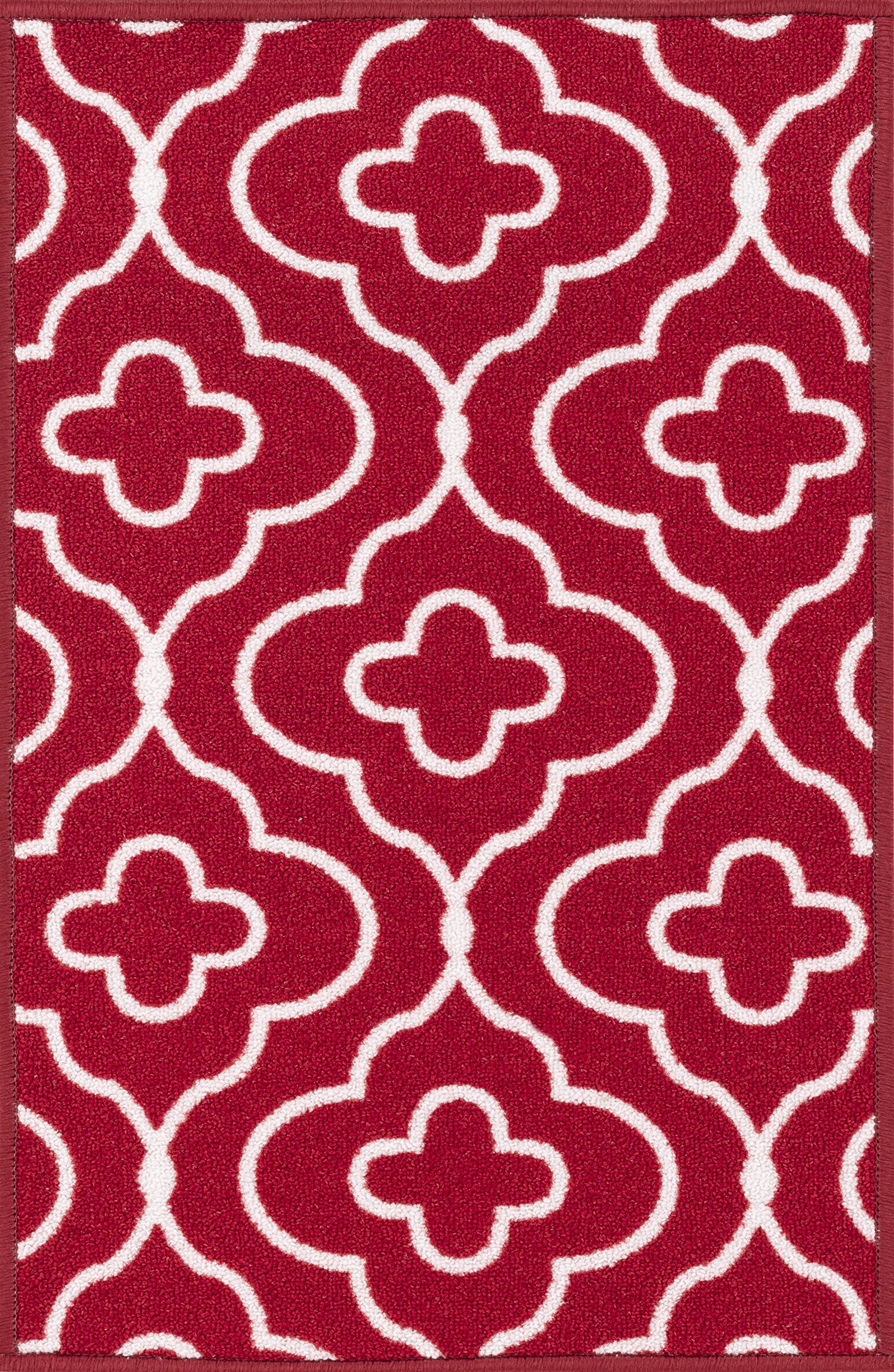 Washable Door Mat Kitchen Mats Non Slip Geometrical Design Hall Runner- Indoor Door Mat - Hallway-Passage Corridor Doormats - Floor Mat — view 90