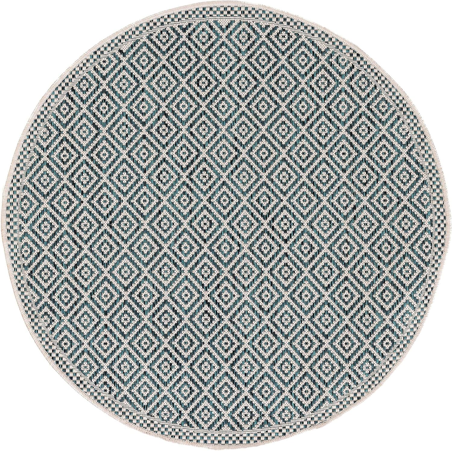 Benuta Cleo 4053894843662 Indoor and Outdoor Rug Round Diameter 120 cm