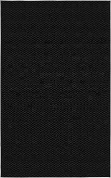 Garland Rug Medallion Area Rug, 9 x 12, Black