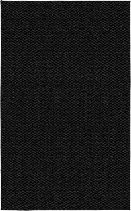 Garland Rug Medallion Area Rug, 9' x 12', Black