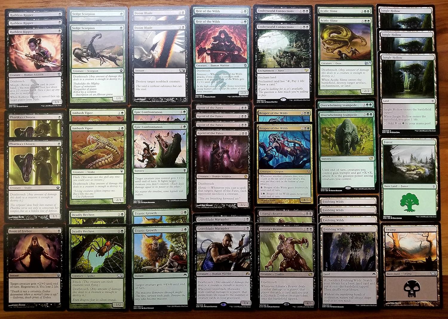 Magic The Gathering Modern Legal Deathtouch Custom Magic