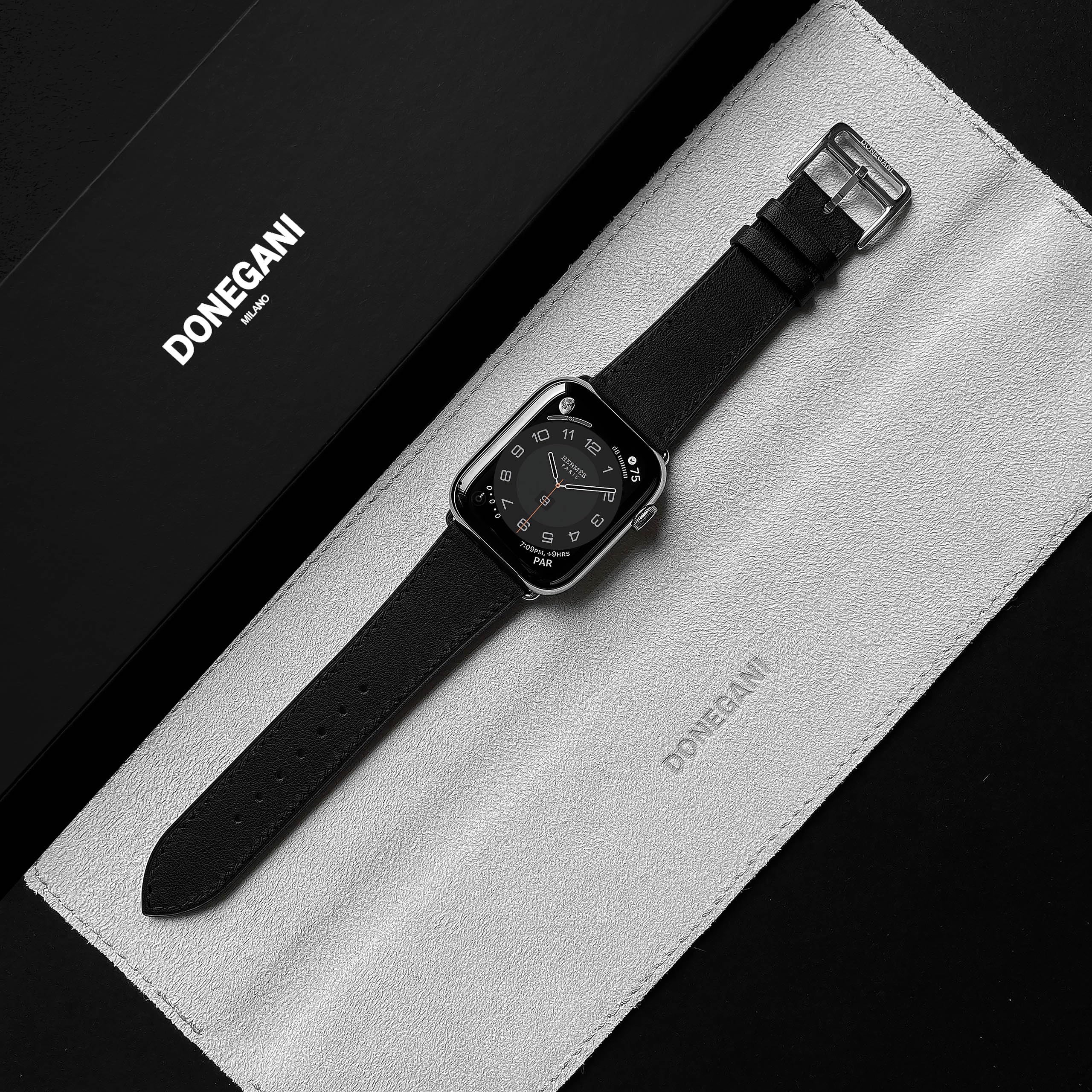 LB1 per Cinturino Apple Watch 40mm 44 mm 46mm 42mm 45mm 41mm 38mm 49mm Se Ultra 2 Serie 10 9 8 7 6 5 4 3 Band Bracciale Pelle