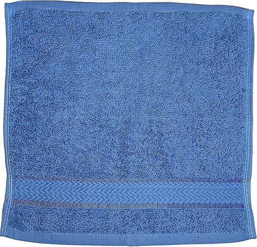 Miniatura 4 de Juego de 6 paños de lavado 100 algodón hilado en anillo paños de pelo grueso extra absorbentes y suaves toalla facial sin pelusas perfecto para baño