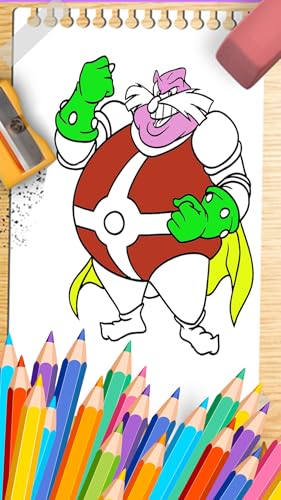 the hedgehog coloring book