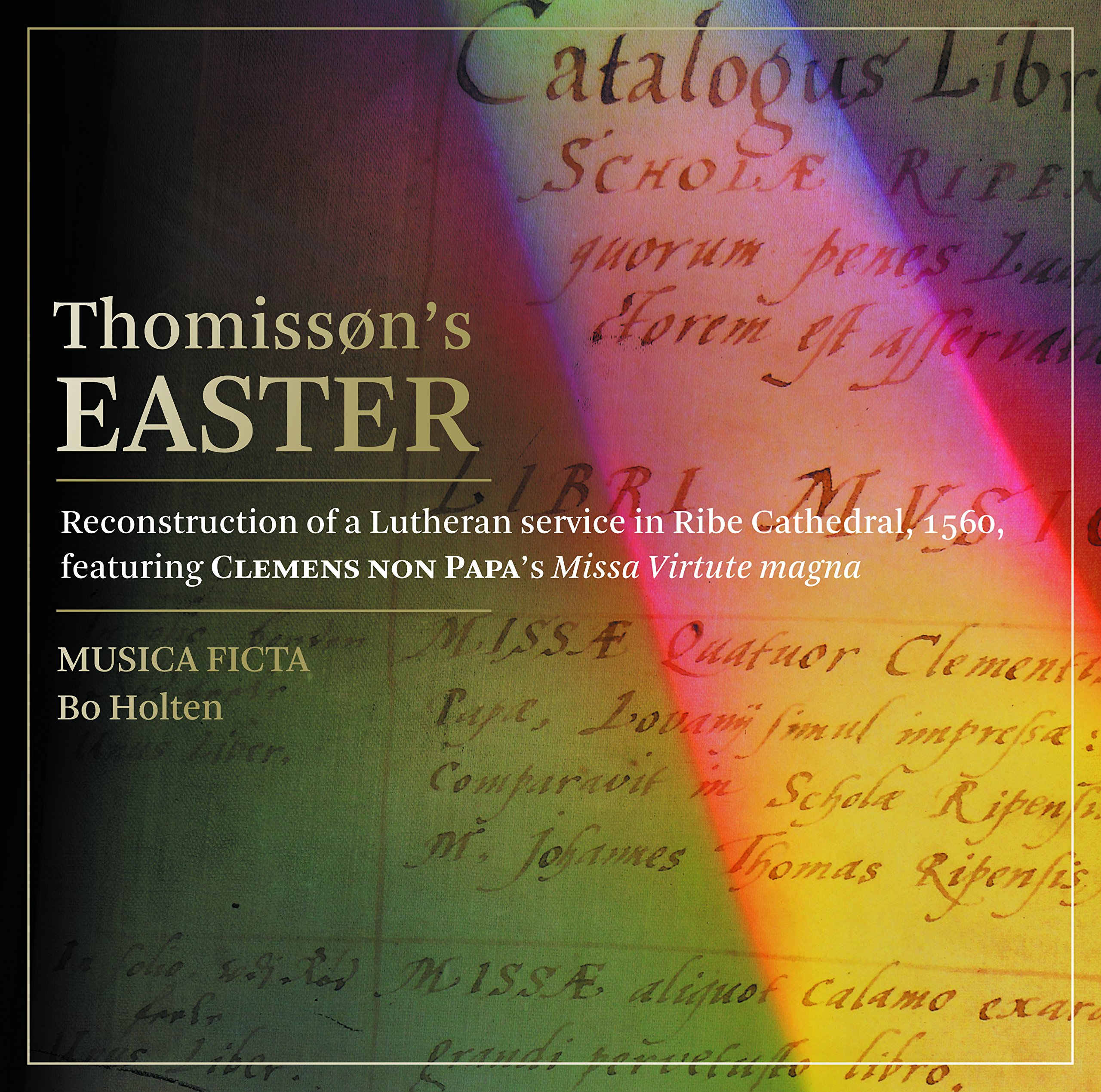 8226188 Musica Ficta, Bo Holten Thomisson's Easter CD 8226188 NEW