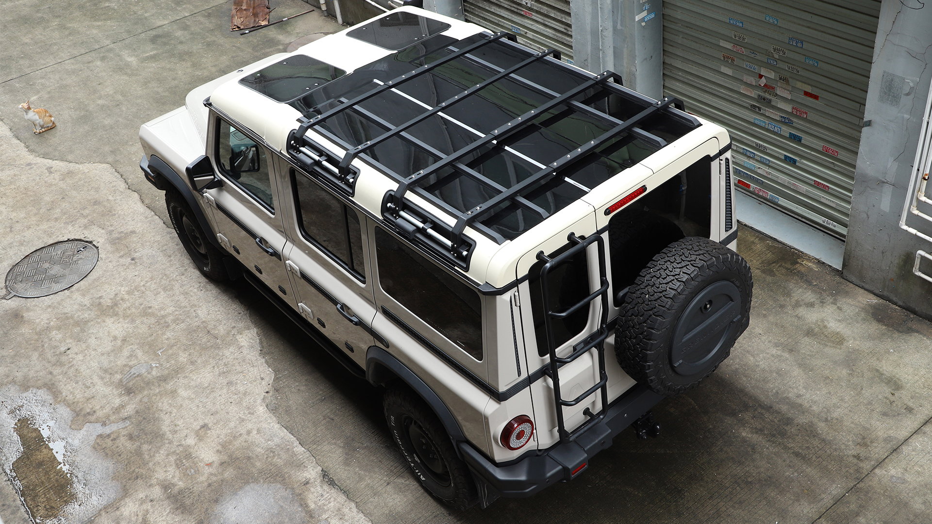 Amazon.com: Tumukiw Car Roof Rack Cross Bars Compatible with INEOS