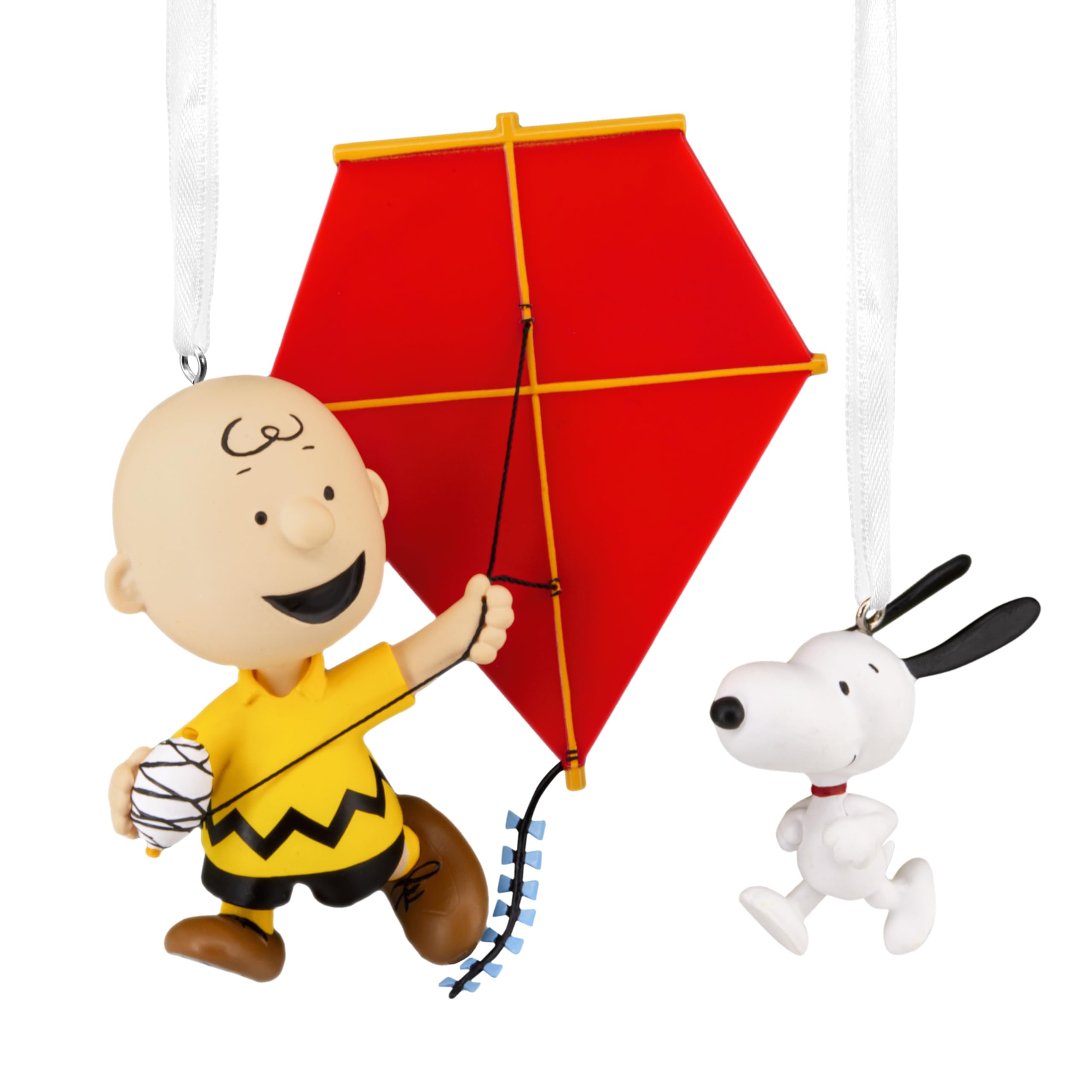 Hallmark Peanuts Charlie Brown And Snoopy Christmas Ornaments, Ornaments, Set Of 2, Gifts For Peanuts Fans