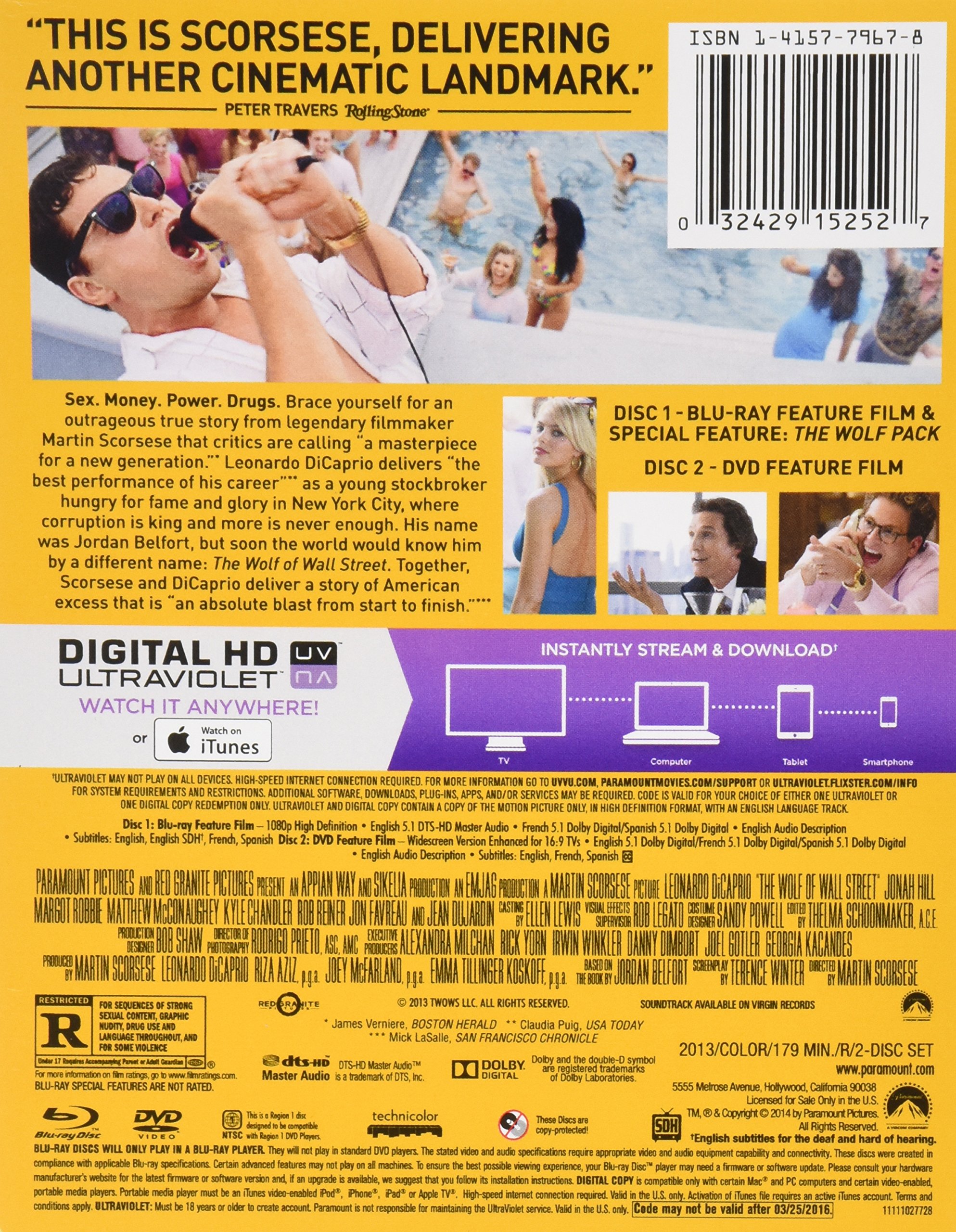 Wolf Of Wall Street (Bby) [Edizione: Stati Uniti]
