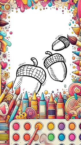 Acorn Coloring Book: Nature Sketching & Autumn Fun – vue 2