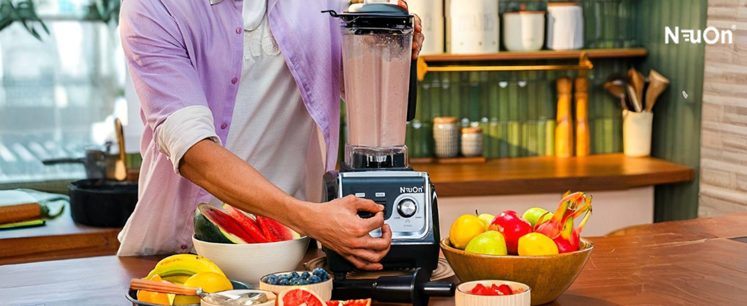 Buy NeuOn Power Mix Pro 1200W Commercial Blender, Liquidizer