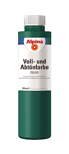 Alpina COLOR Voll- und Abtönfarbe Deep Green 750ml seidenmatt