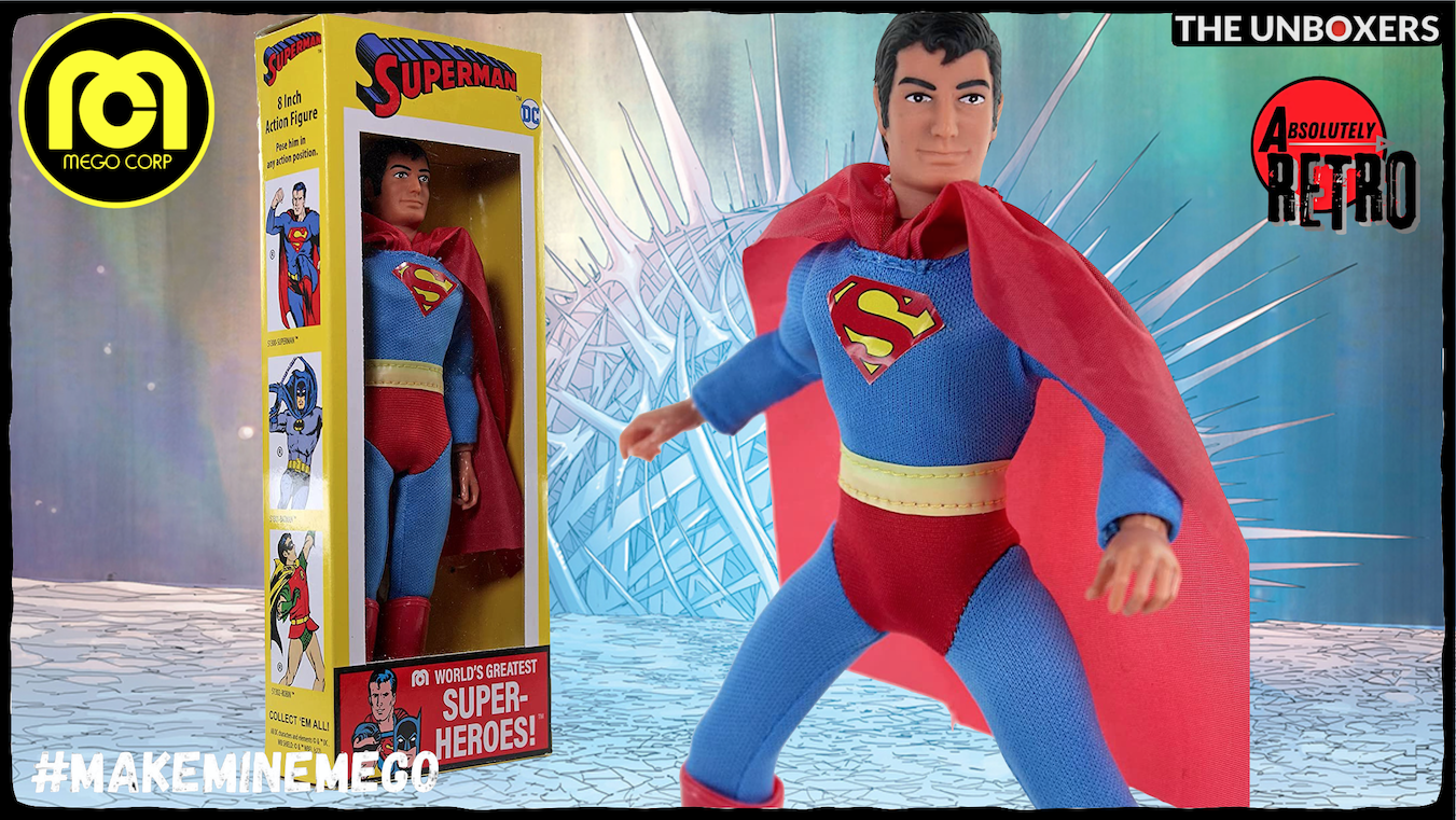 Watch Mego World's Greatest Superheroes 50th Anniversary Superman
