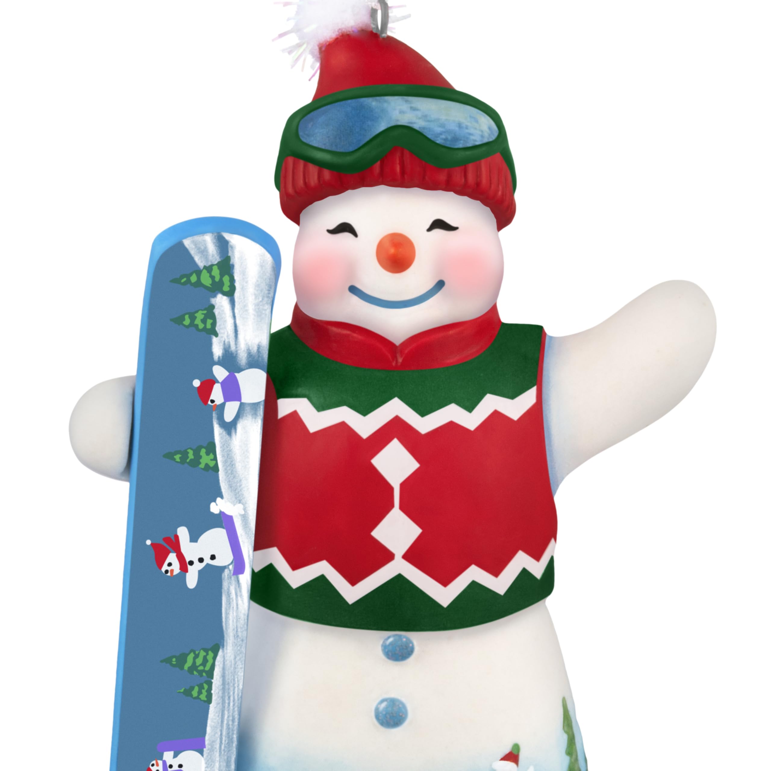 Amazon.com: Hallmark Keepsake Christmas Ornament 2025, Snowtop