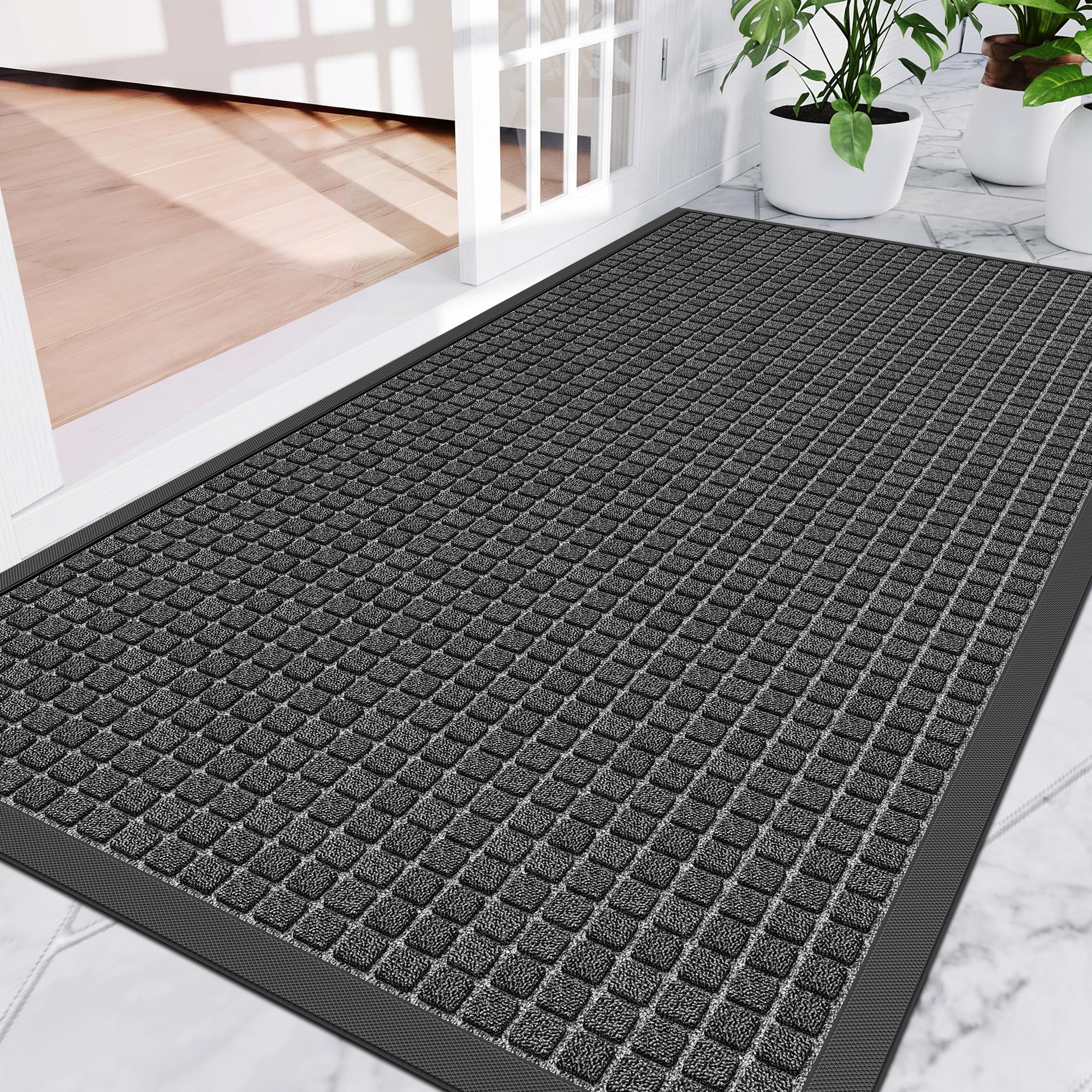 Amyracel Front Door Mat - Heavy Duty & Waterproof -13 Amyracel Front Door Mat - Heavy Duty & Waterproof -13