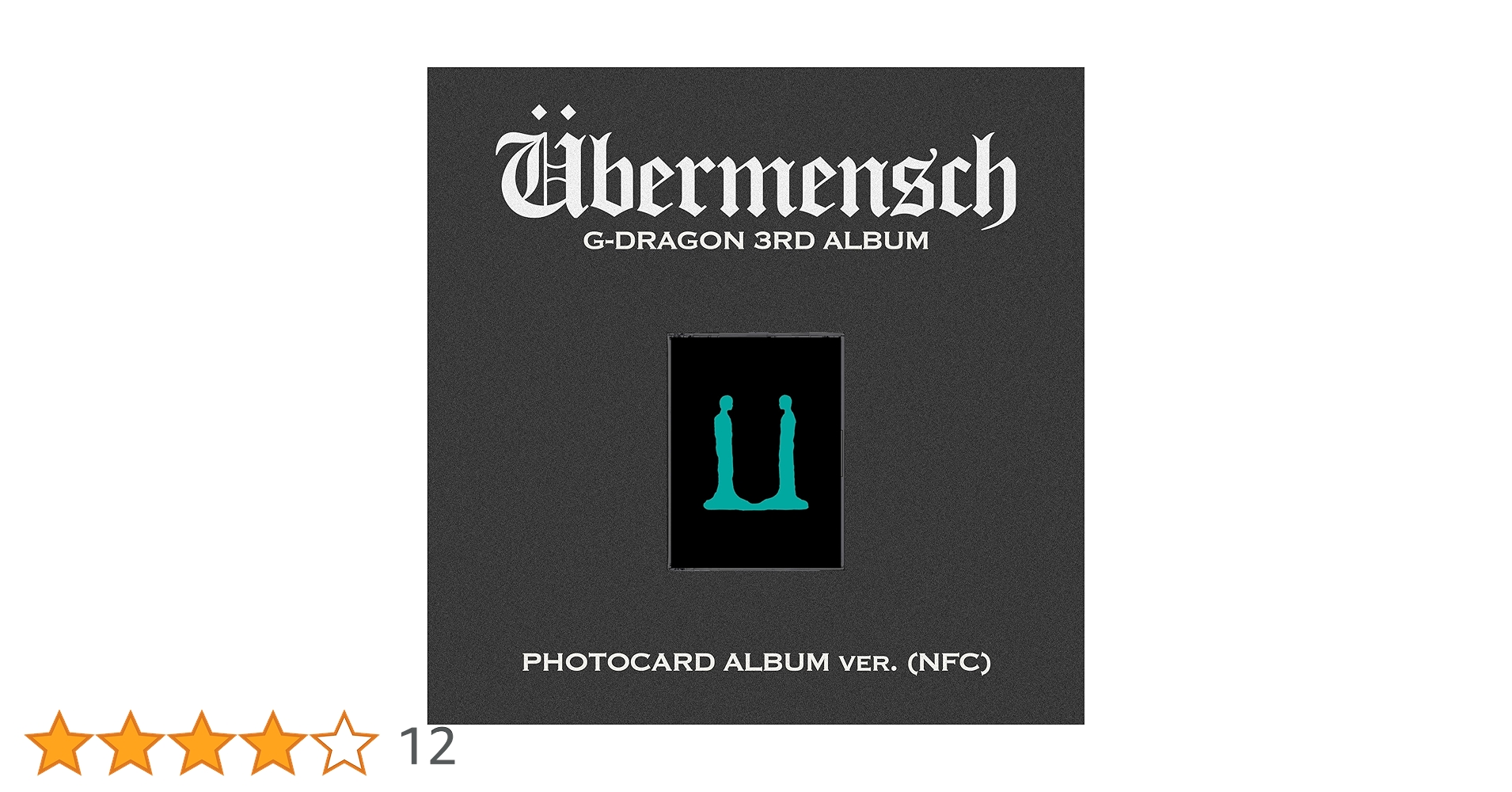 【直筆サイン】G-DRAGON 3RD ALBUM übermensch 3 G-DRAGON 3rd Album - Übermensch (Jewel Case Ver.) – Choice
